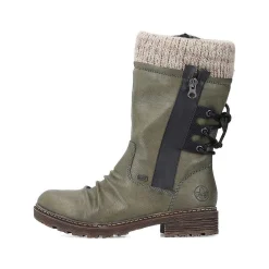 Rieker Ankle Boots & Boots-Women'S Short Boots Khaki Green