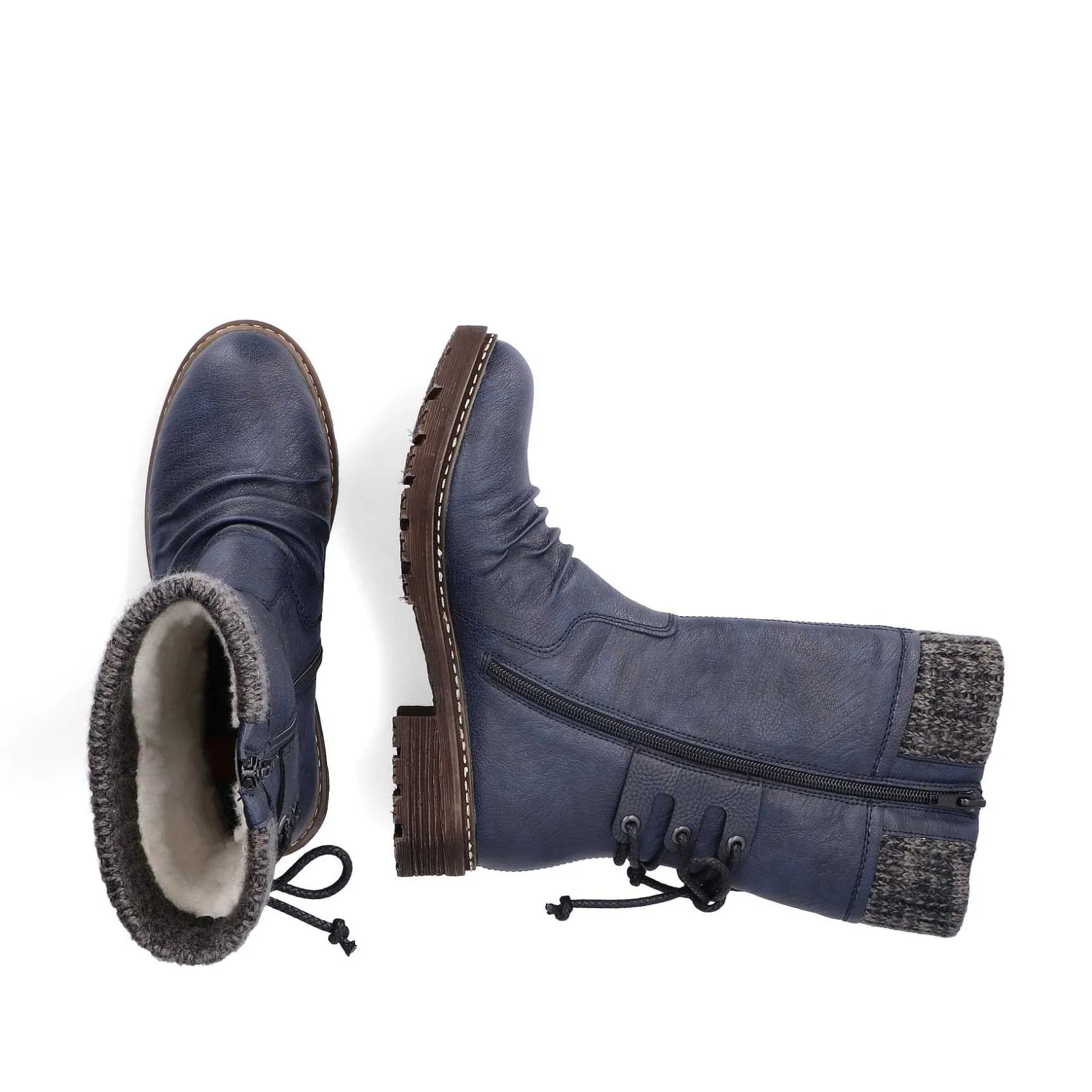 Rieker Ankle Boots & Boots-Women'S Short Boots Slate Blue