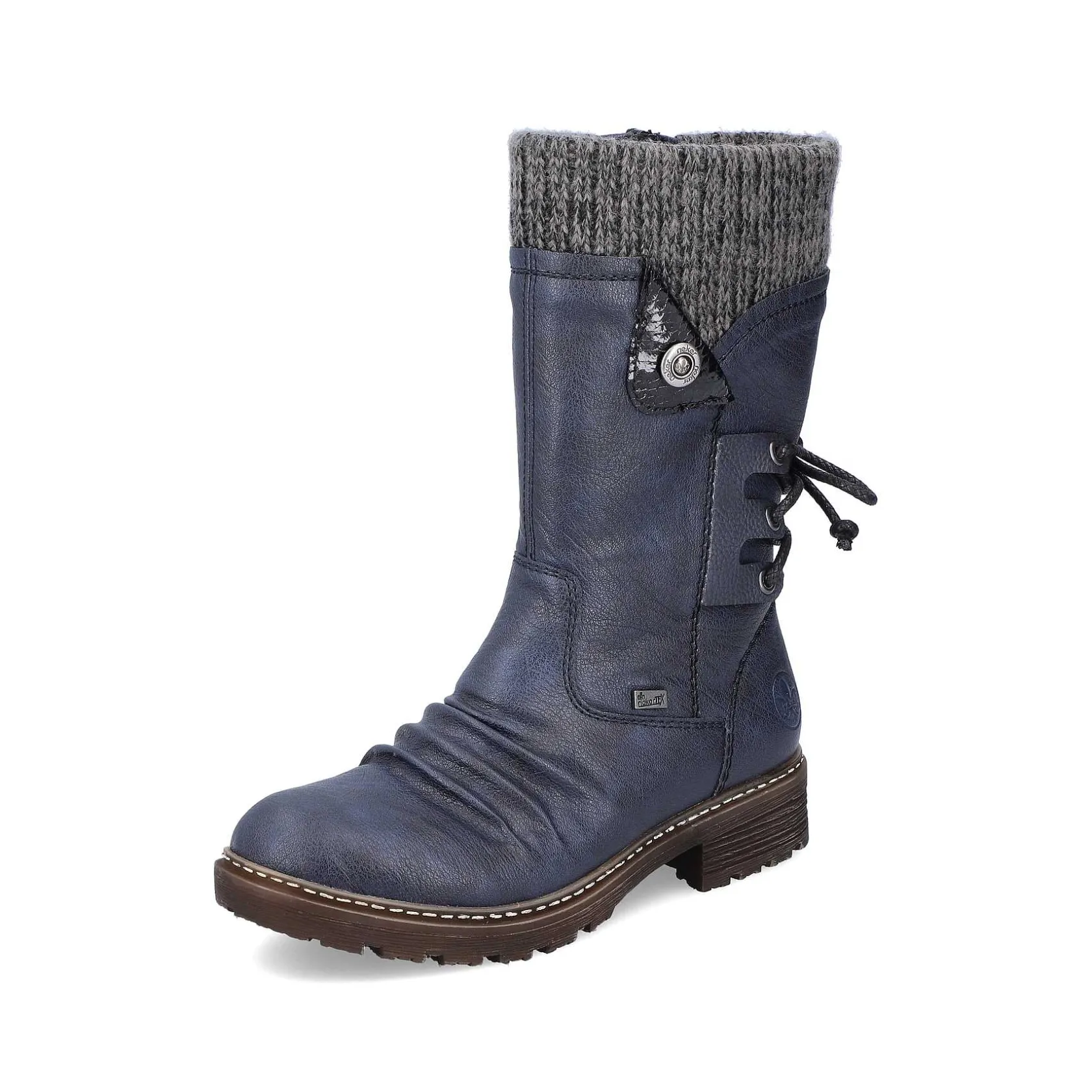 Rieker Ankle Boots & Boots-Women'S Short Boots Slate Blue