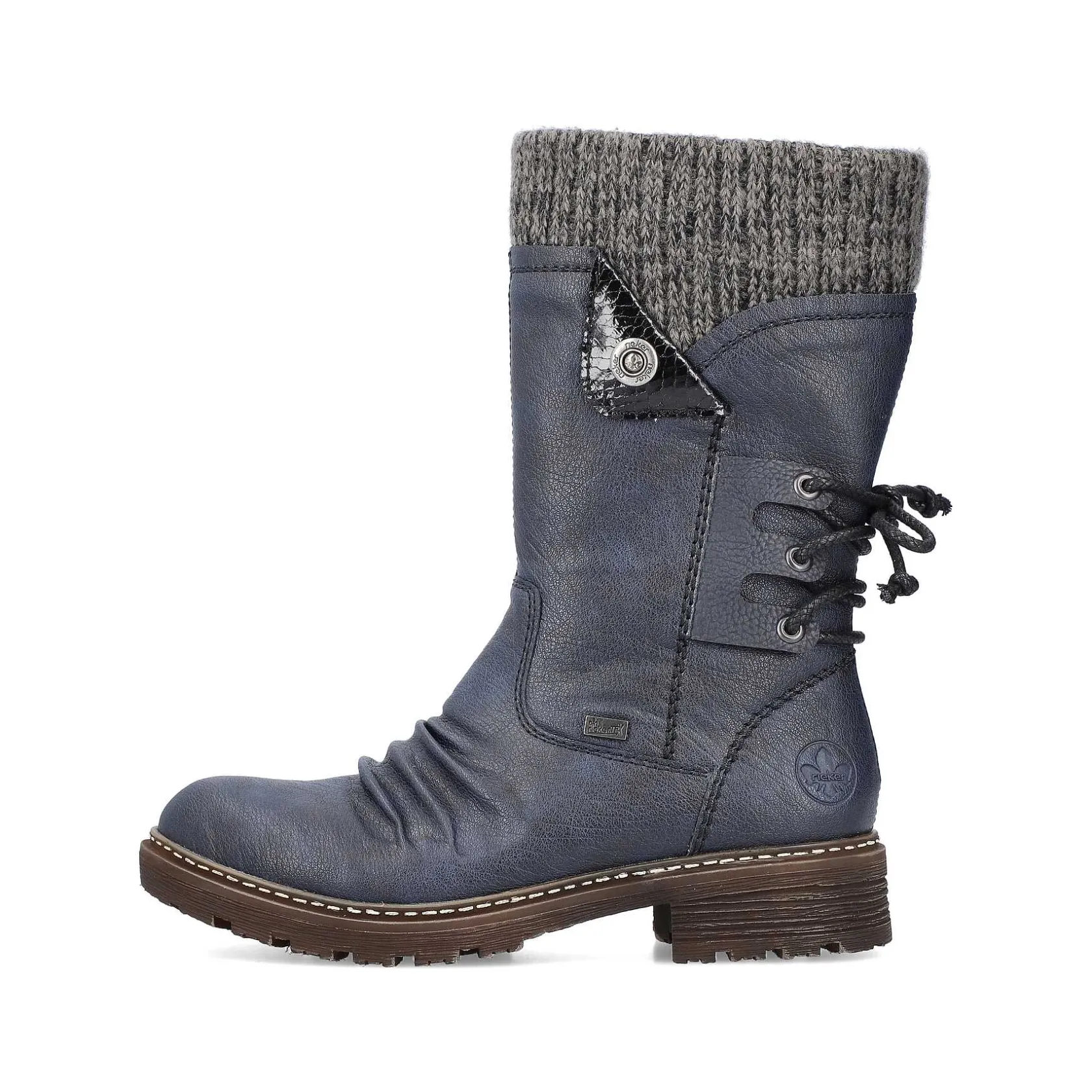 Rieker Ankle Boots & Boots-Women'S Short Boots Slate Blue