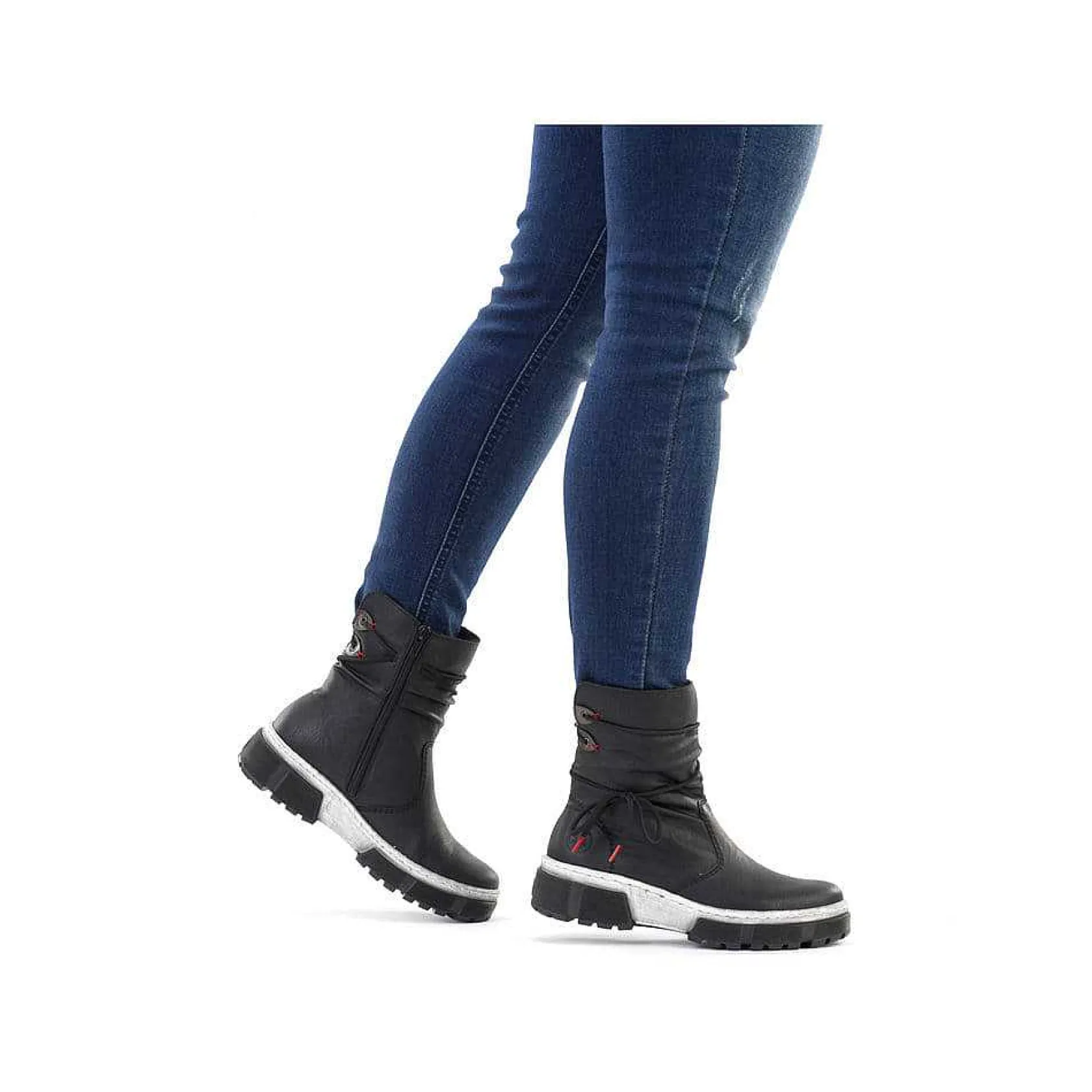 Rieker Ankle Boots & Boots-Women'S Short Boots Jet Black