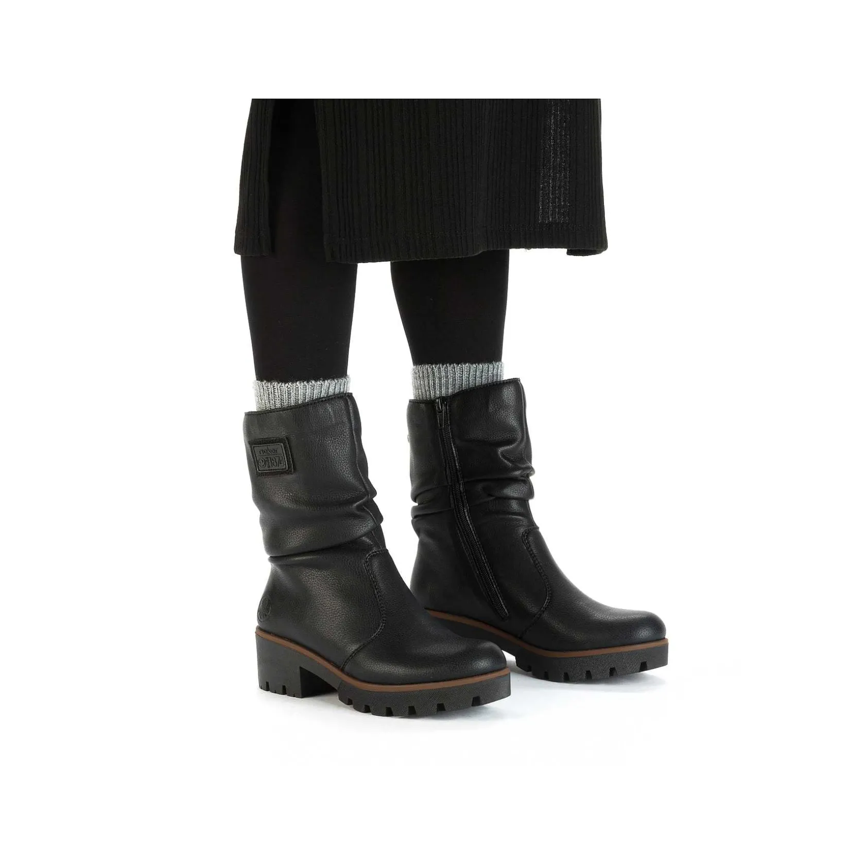 Rieker Ankle Boots & Boots-Women'S Short Boots Night Black