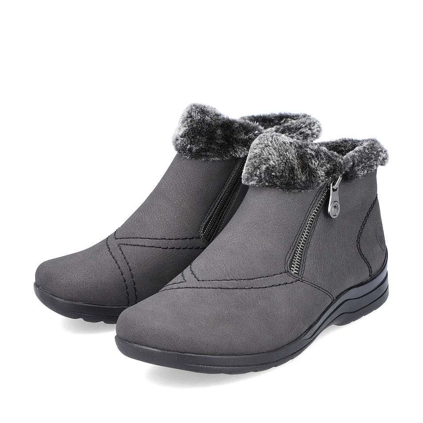 Rieker Ankle Boots & Boots-Women'S Short Boots Anthracite