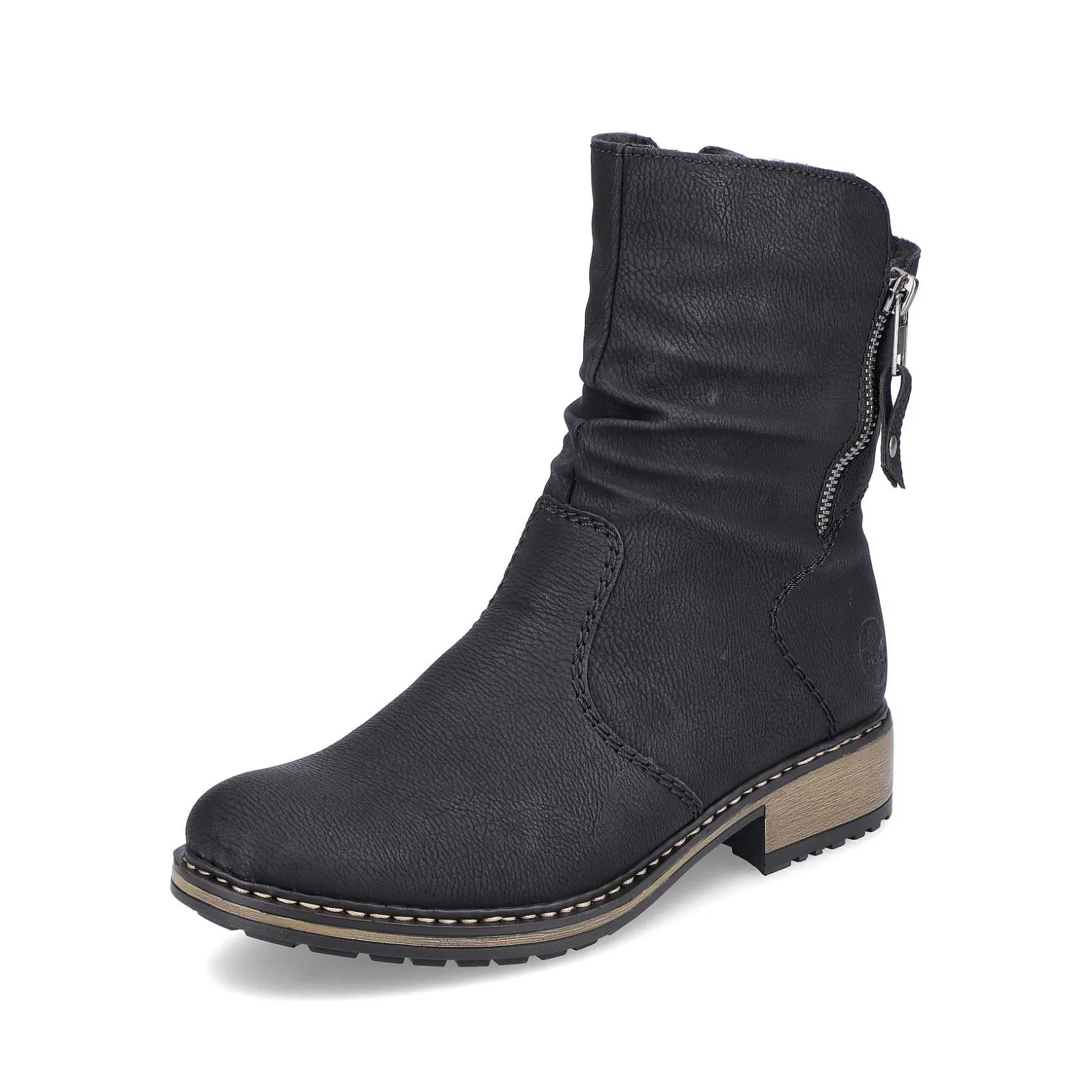 Rieker Ankle Boots & Boots-Women'S Short Boots Graphite Black