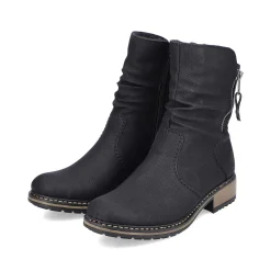Rieker Ankle Boots & Boots-Women'S Short Boots Graphite Black