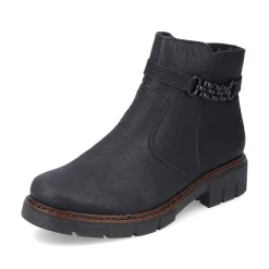 Rieker Ankle Boots & Boots-Women'S Short Boots Night Black