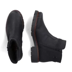 Rieker Ankle Boots & Boots-Women'S Short Boots Night Black