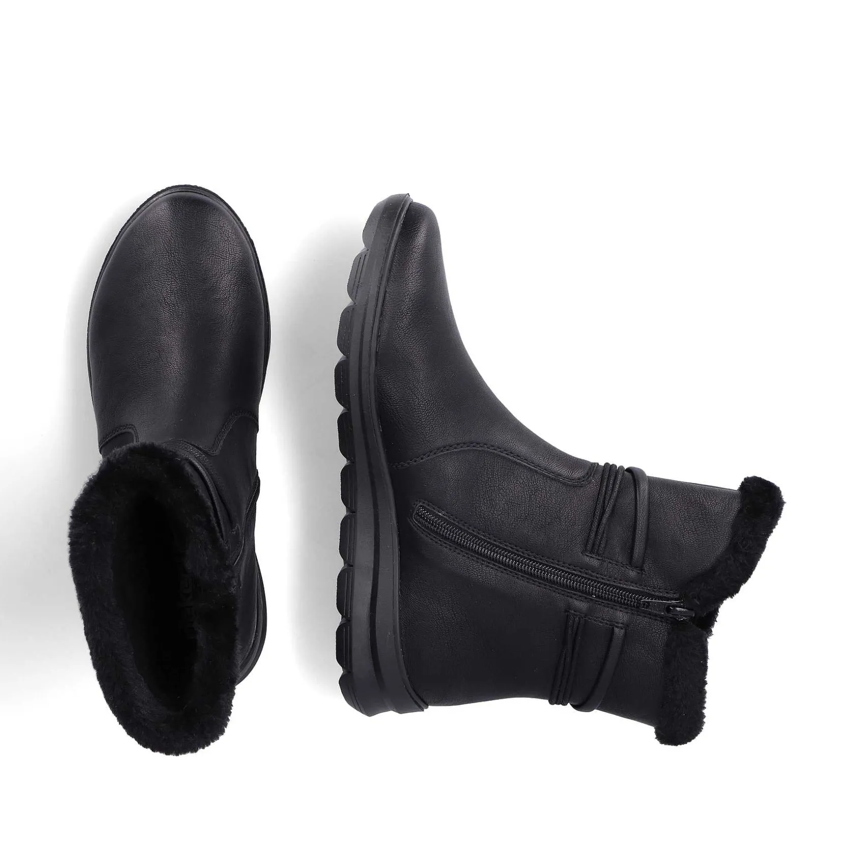 Rieker Ankle Boots & Boots-Women'S Short Boots Jet Black