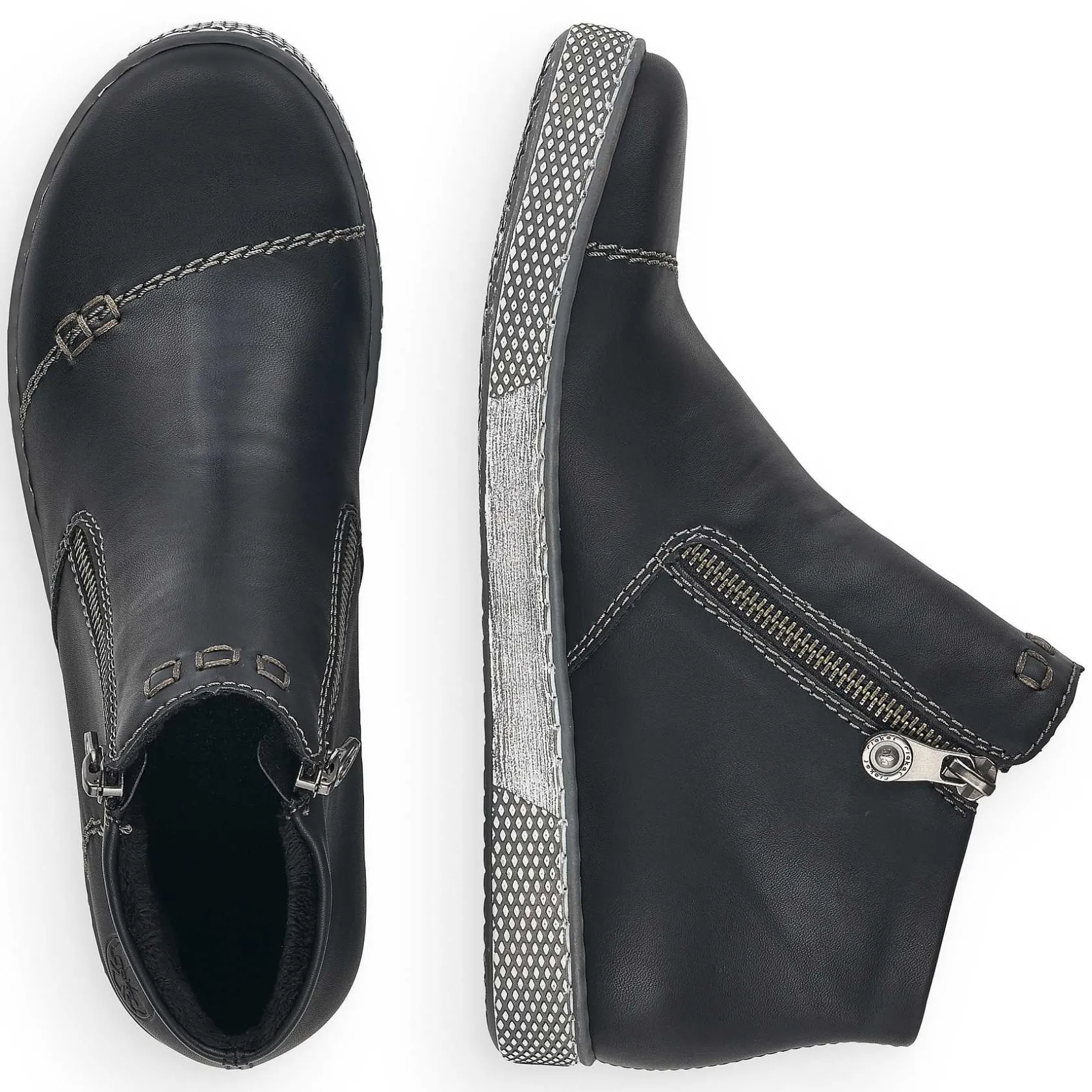 Rieker Ankle Boots & Boots-Women'S Short Boots Jet Black