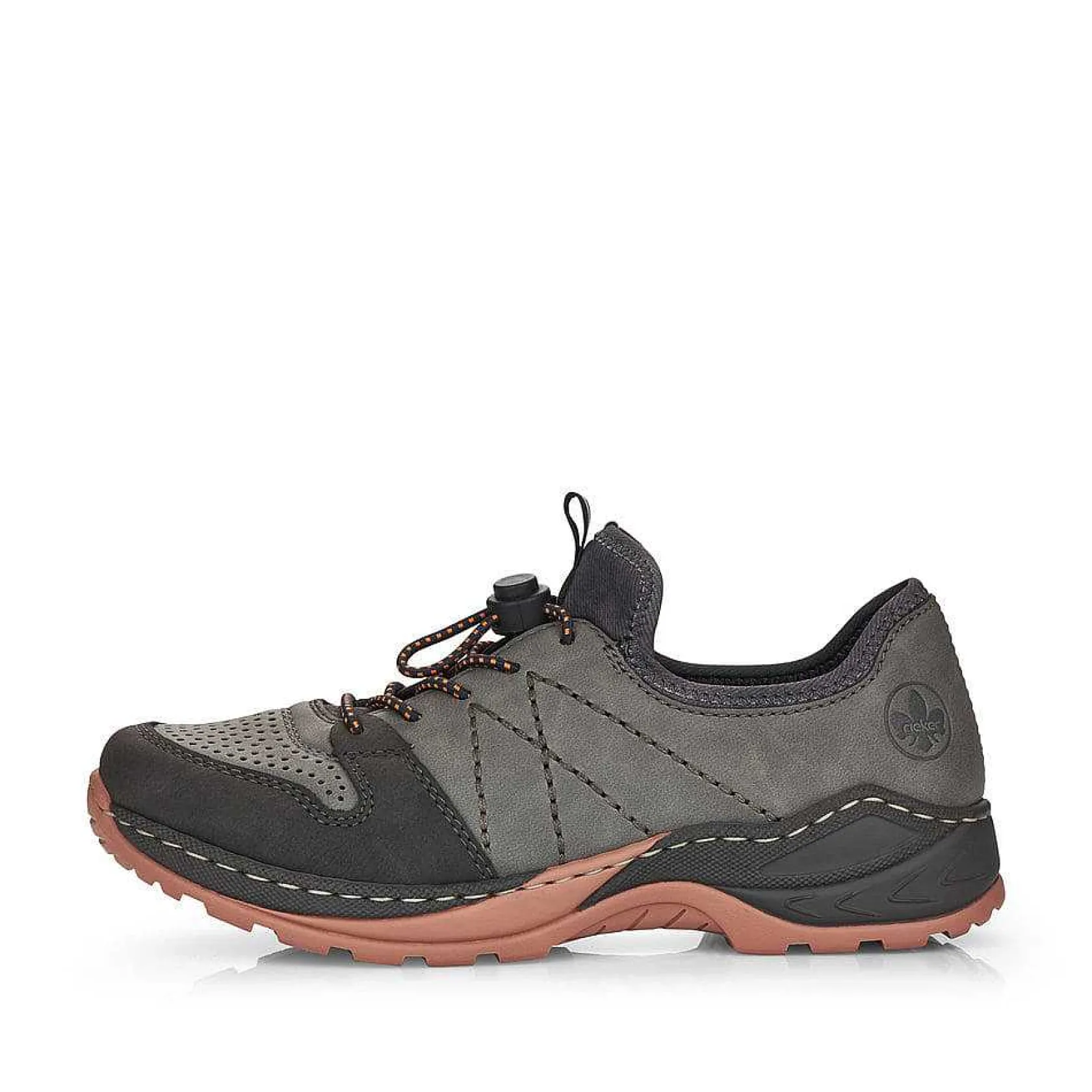 Rieker Low Shoes & Slippers-Women'S Slippers Asphalt Gray