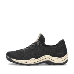 Rieker Low Shoes & Slippers-Women'S Slippers Asphalt Black