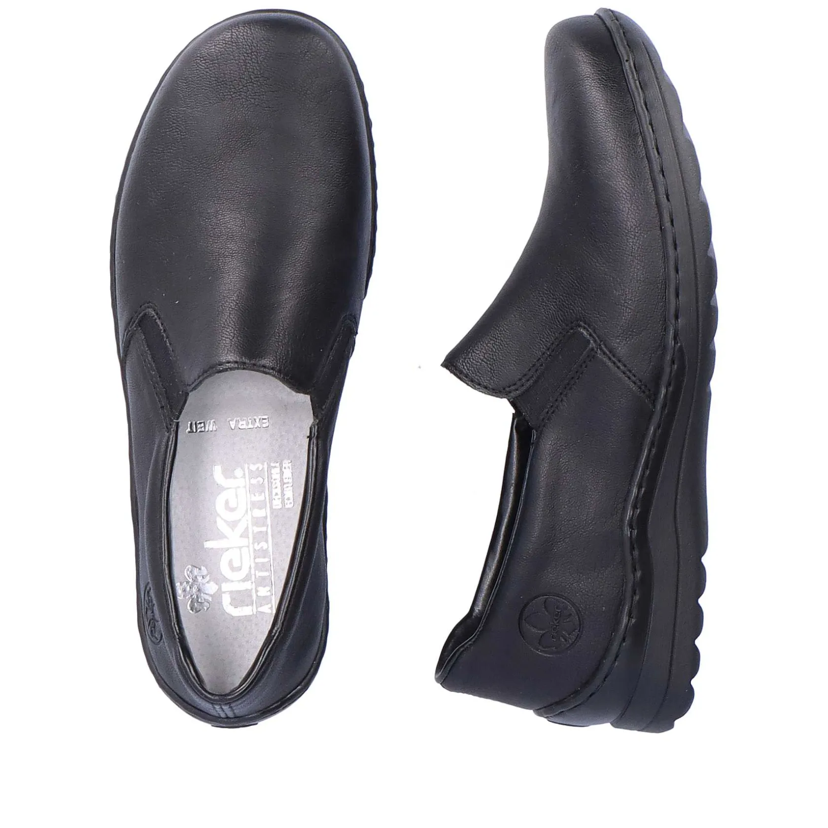 Rieker Low Shoes & Slippers-Women'S Slippers Asphalt Black