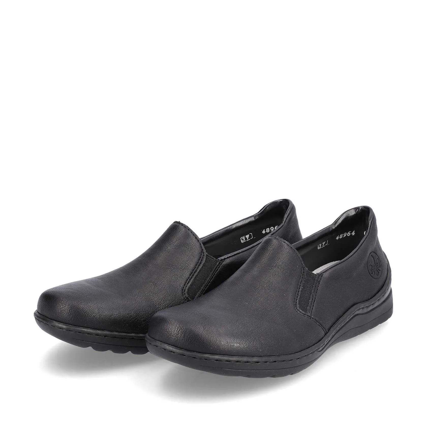 Rieker Low Shoes & Slippers-Women'S Slippers Asphalt Black
