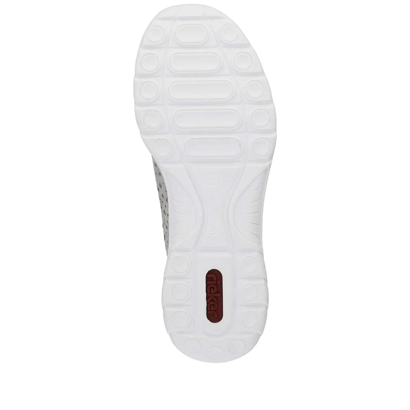 Rieker Low Shoes & Slippers-Women'S Slippers Beige Metallic
