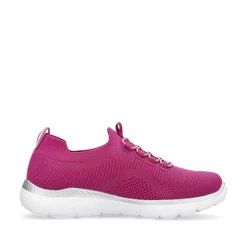 Rieker Colorful Styles-Women'S Slippers, Blood Pink