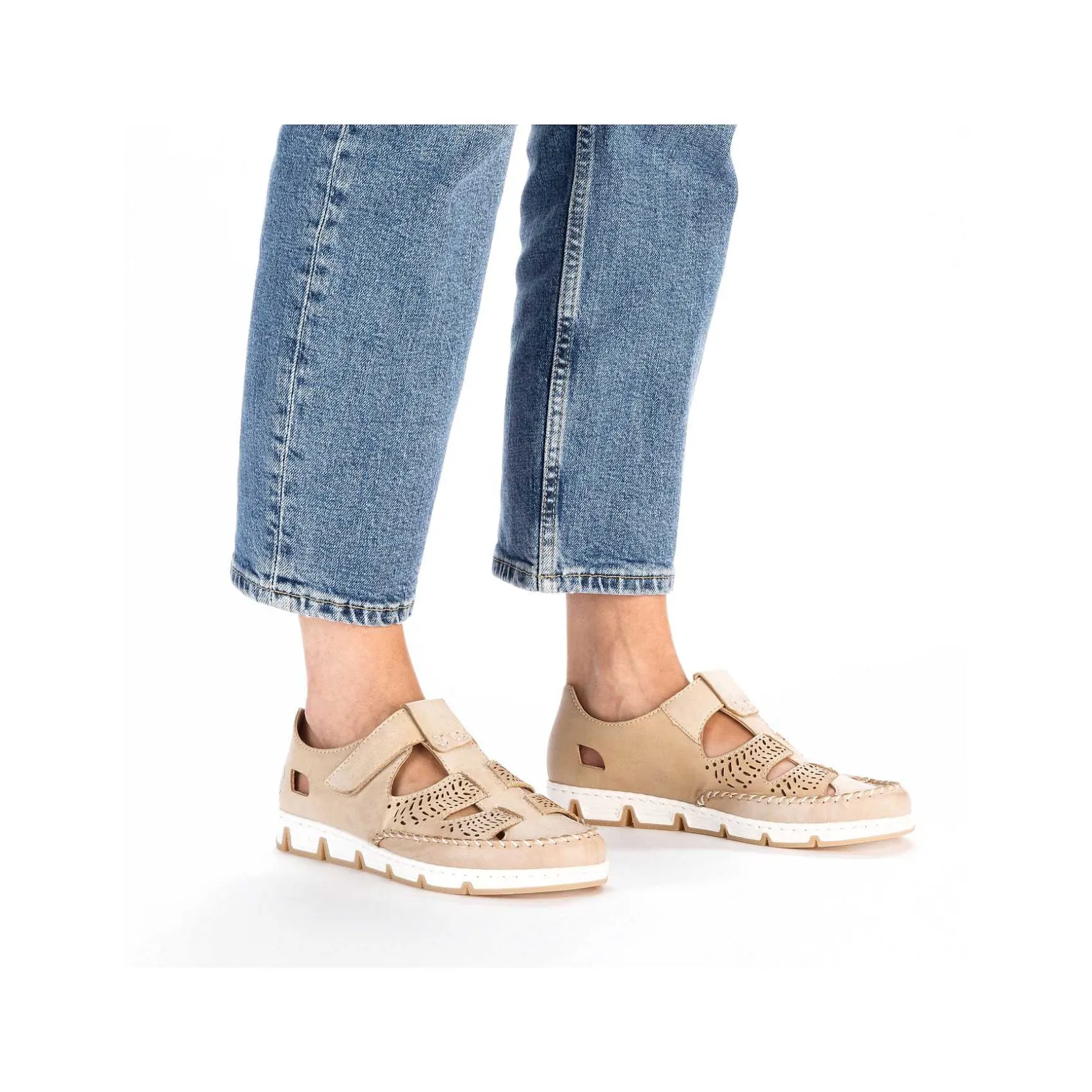 Rieker Low Shoes & Slippers-Women'S Slippers Brown-Beige