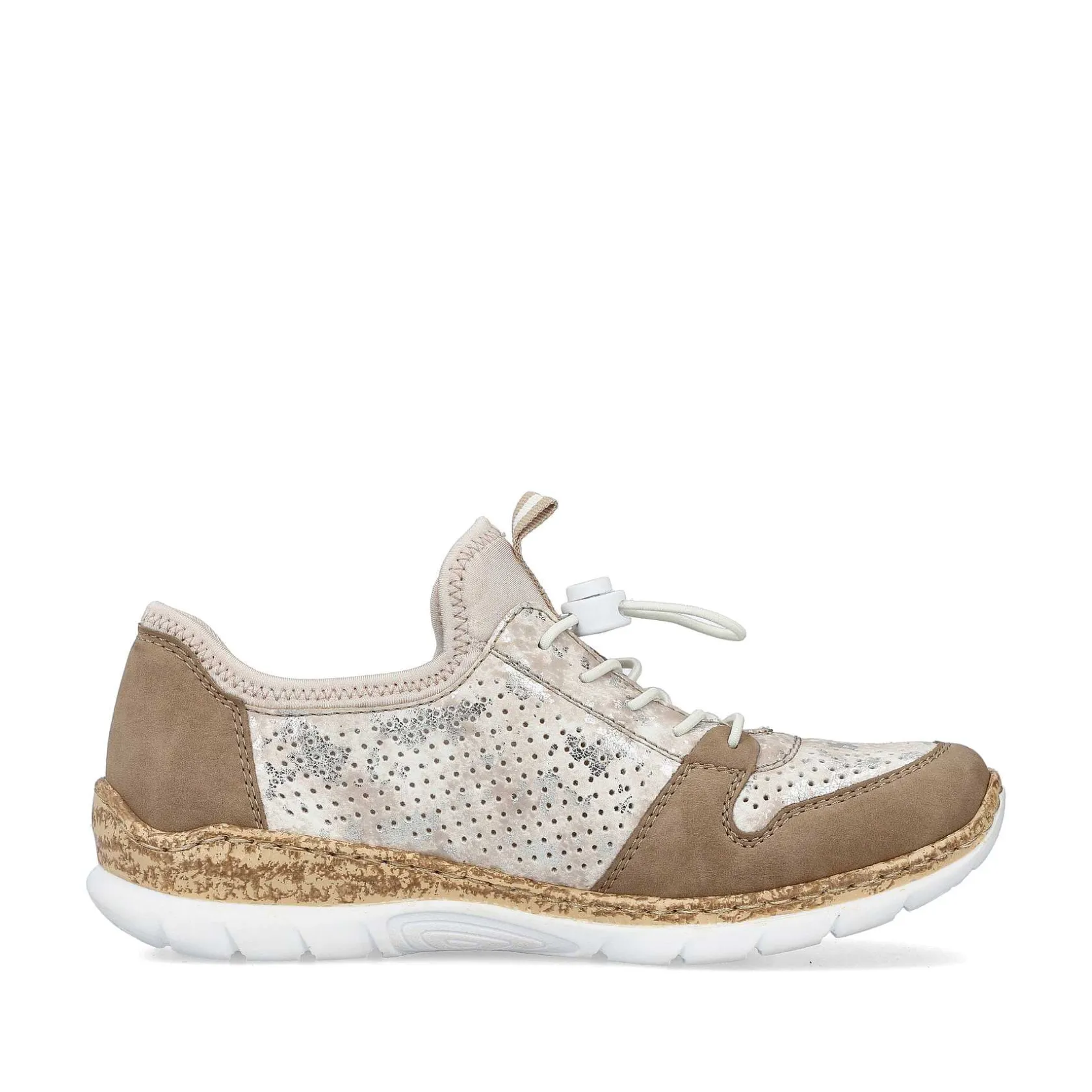 Rieker Low Shoes & Slippers-Women'S Slippers Brown Beige