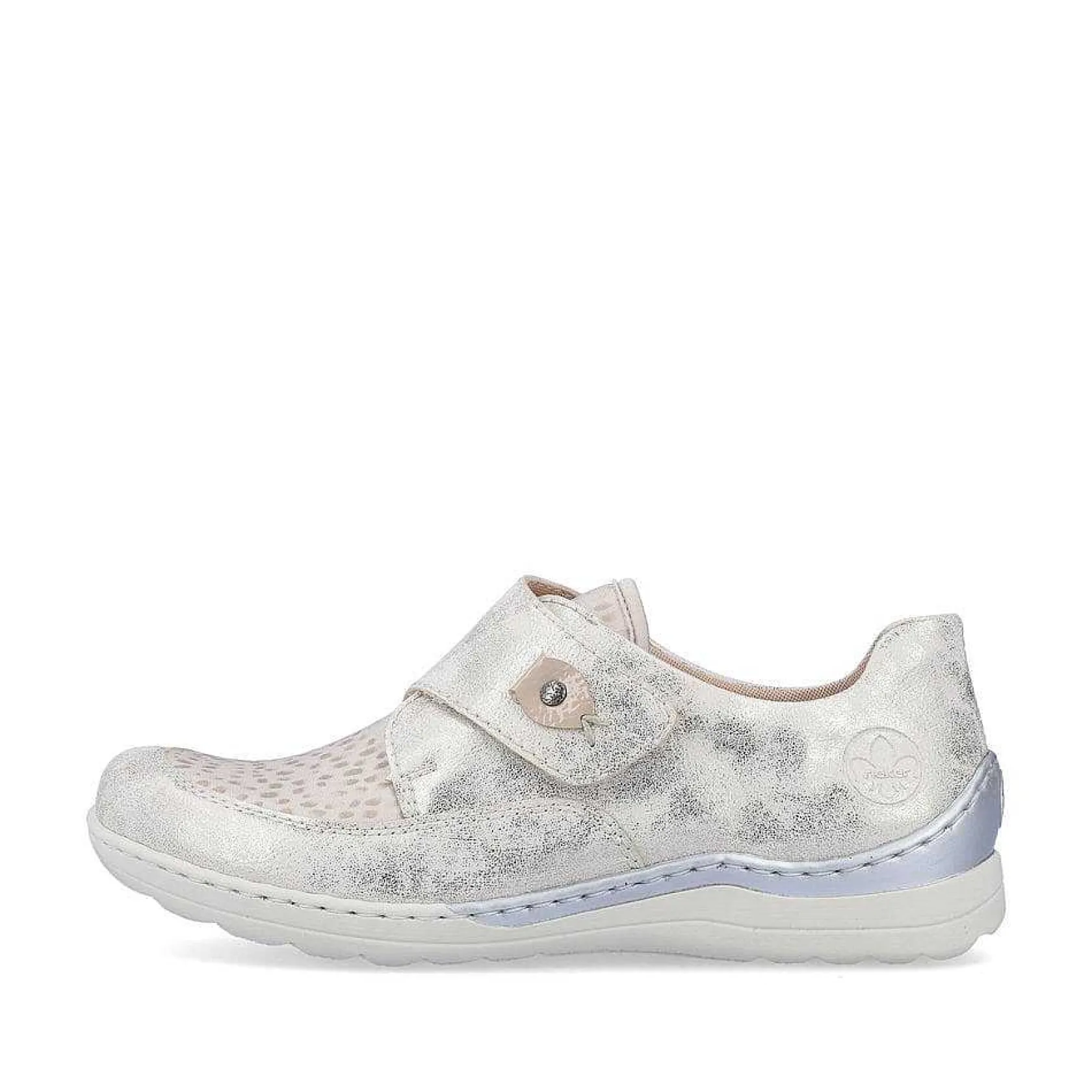 Rieker Low Shoes & Slippers-Women'S Slippers Champagne Metallic