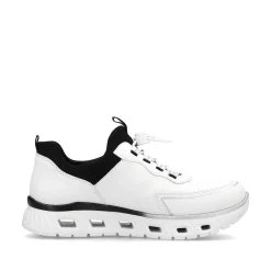 Rieker Vegan-Women'S Slippers Crystal White
