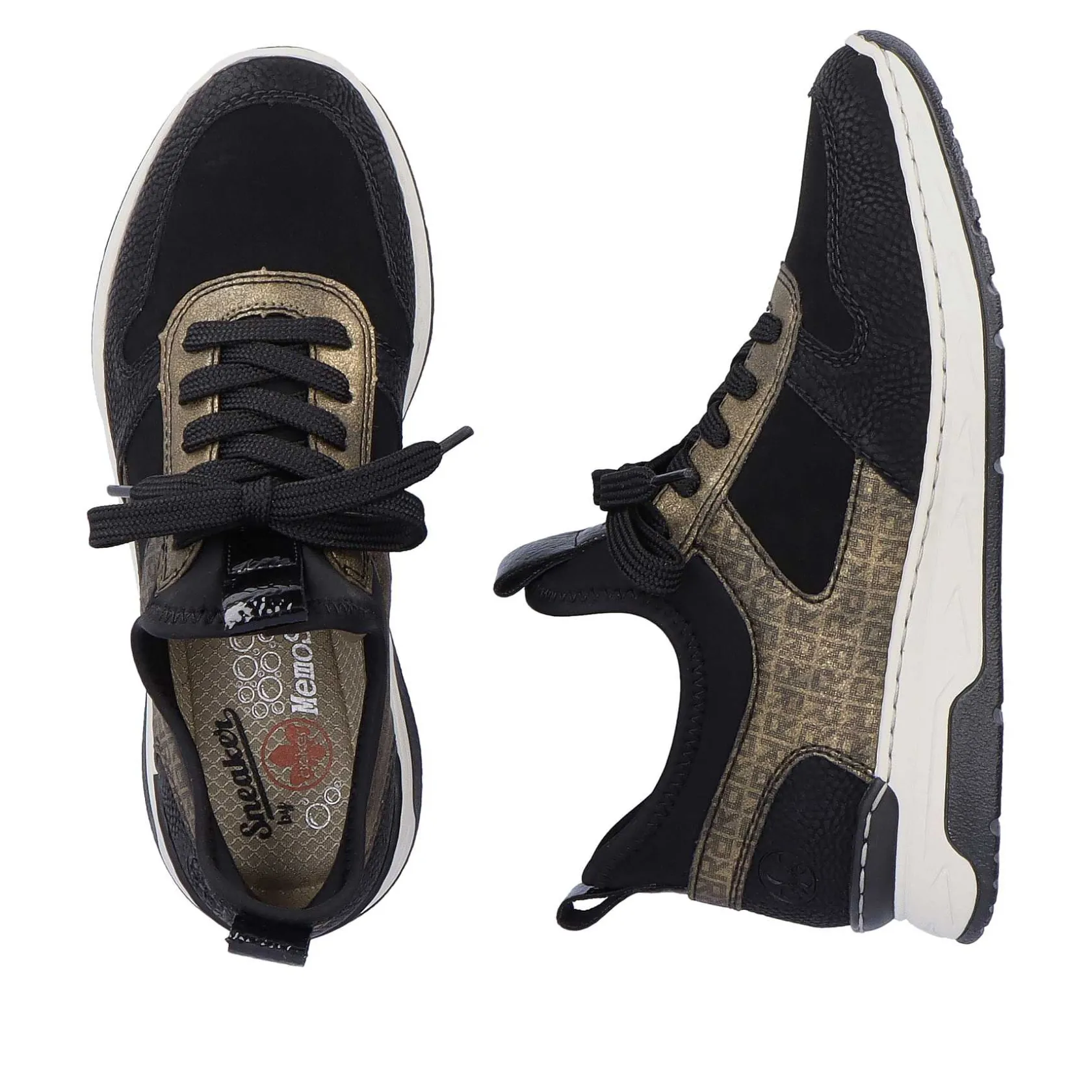 Rieker Low Shoes & Slippers-Women'S Slippers Deep Black-Khaki