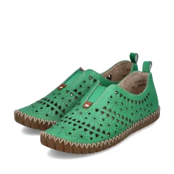 Rieker Summer Shoes-Women'S Slippers Forest Green