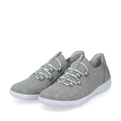 Rieker Vegan-Women'S Slippers Green Grey