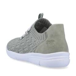 Rieker Vegan-Women'S Slippers Green Grey