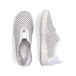 Rieker Low Shoes & Slippers-Women'S Slippers Gray White