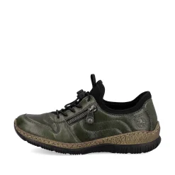 Rieker Low Shoes & Slippers-Women'S Slippers Grey-Green-Black