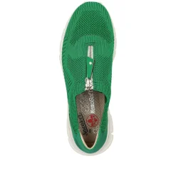 Rieker Colorful Styles-Women'S Slippers Grass Green