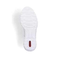 Rieker Low Shoes & Slippers-Women'S Slippers In Starry White-Mint Green