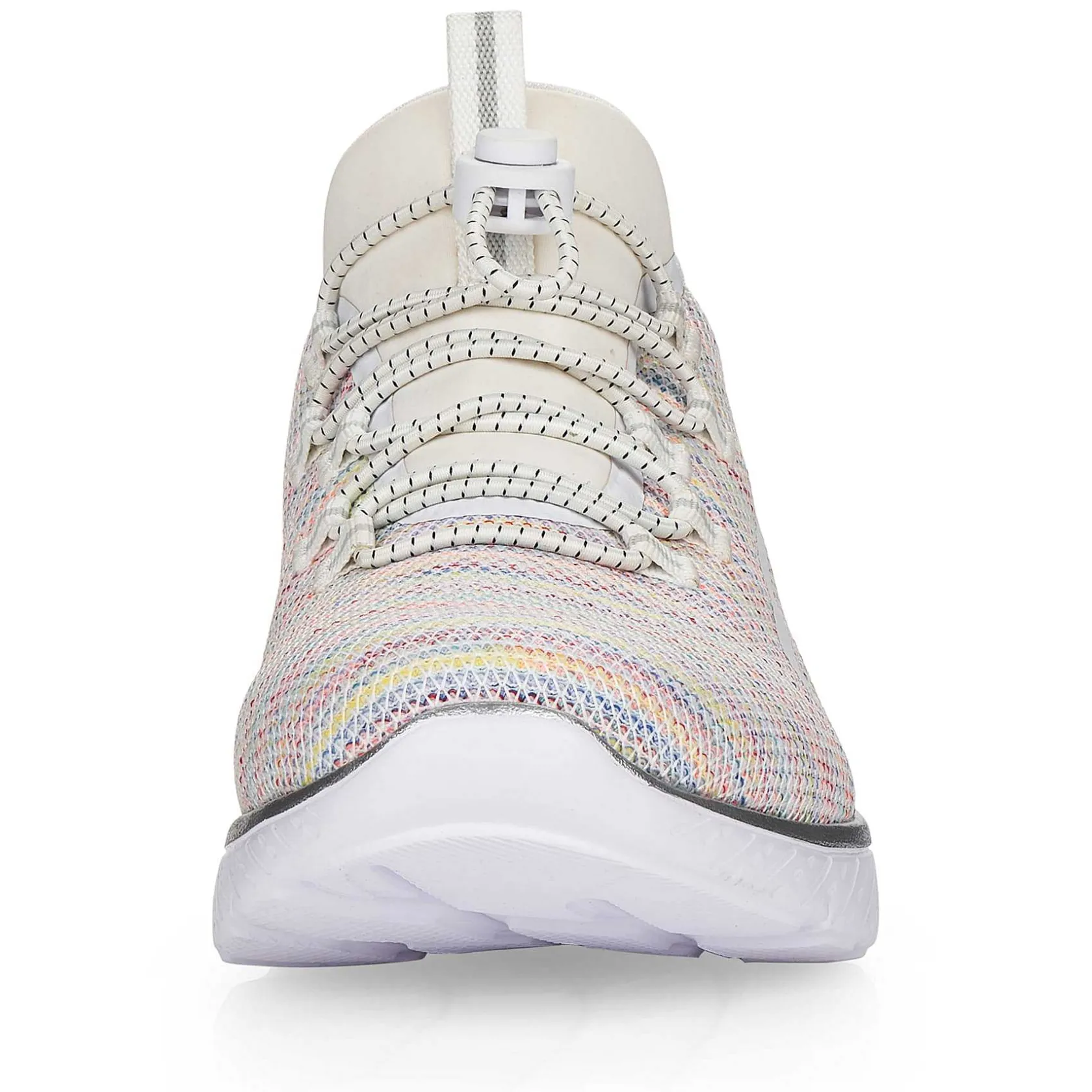 Rieker Low Shoes & Slippers-Women'S Slippers In White And Rainbow Colour
