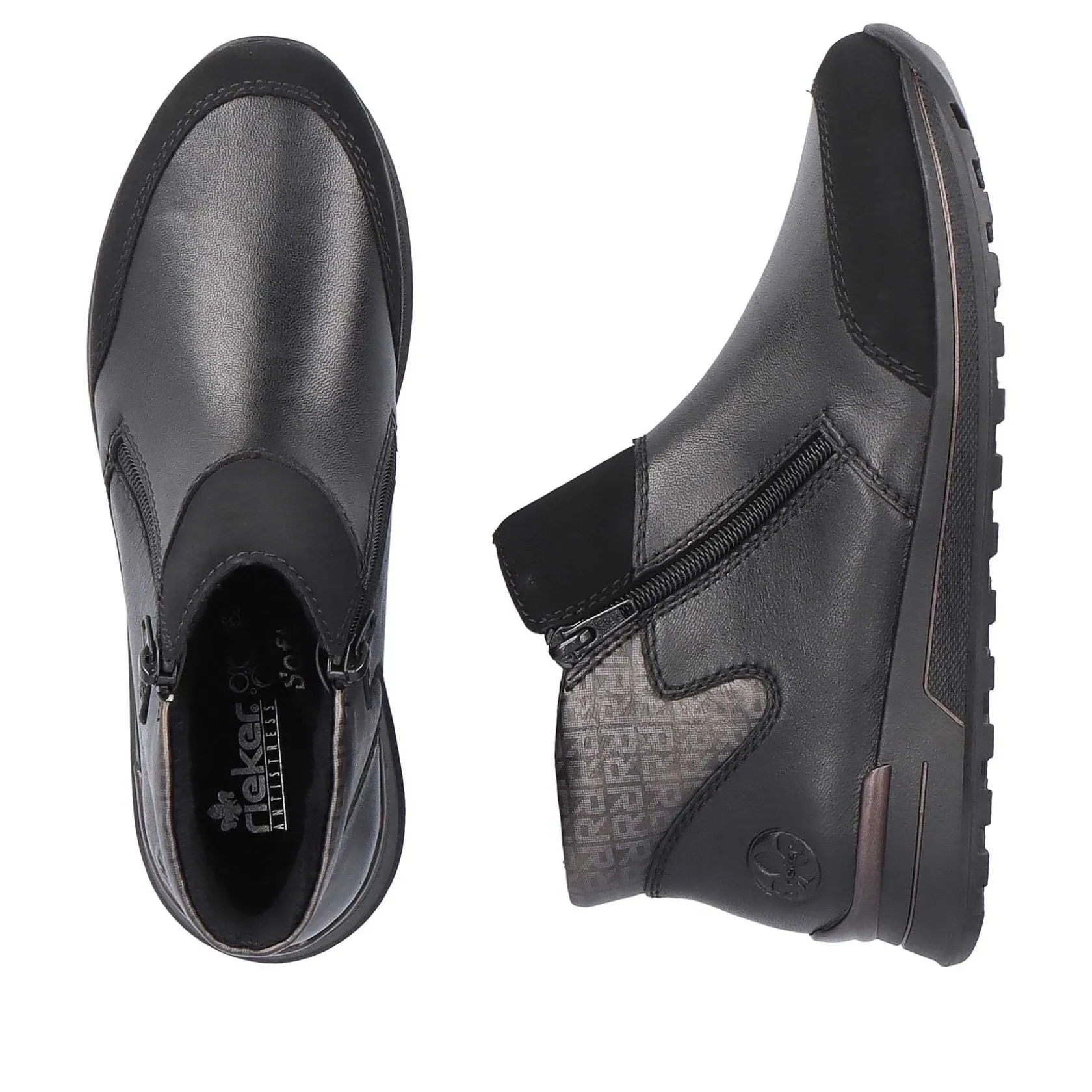 Rieker Low Shoes & Slippers-Women'S Slippers Jet Black
