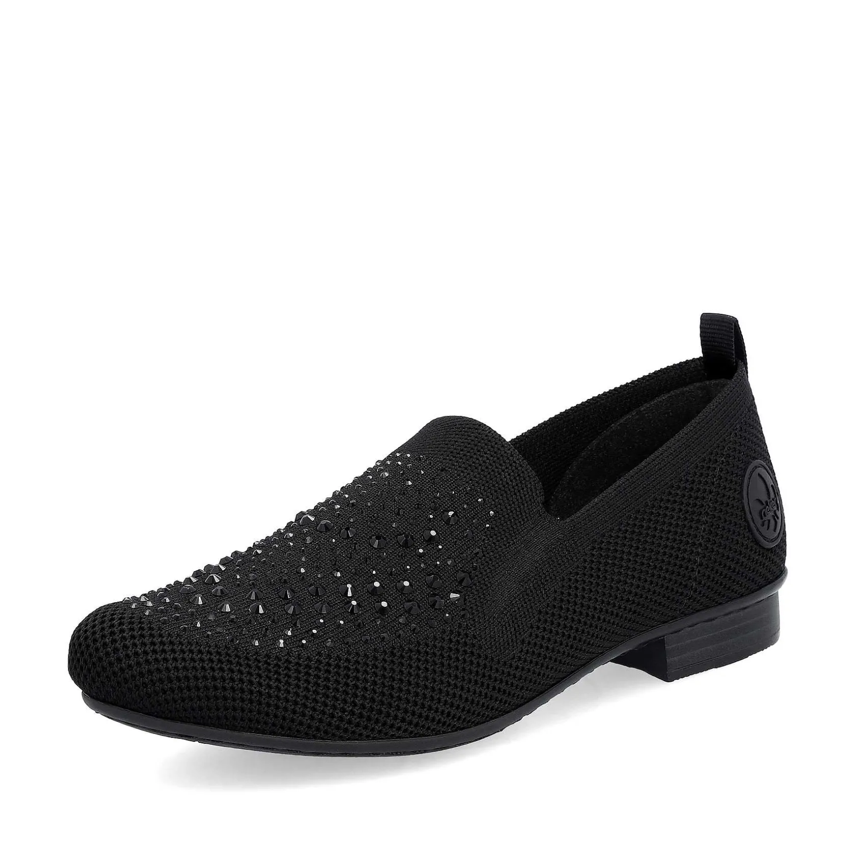 Rieker Business Shoes-Women'S Slippers Jet Black