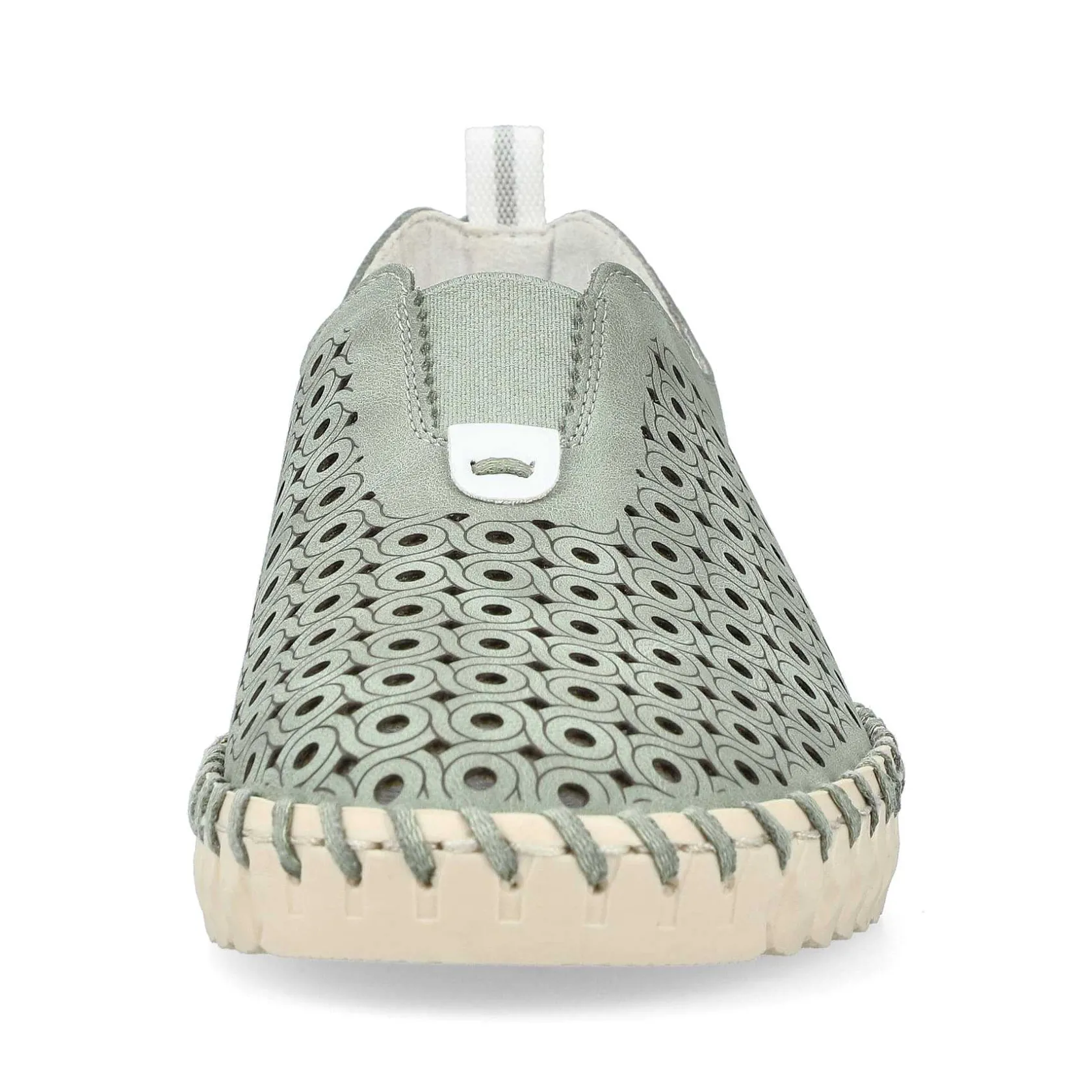Rieker Summer Shoes-Women'S Slippers Khaki Green