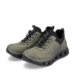 Rieker Low Shoes & Slippers-Women'S Slippers Khaki-Black