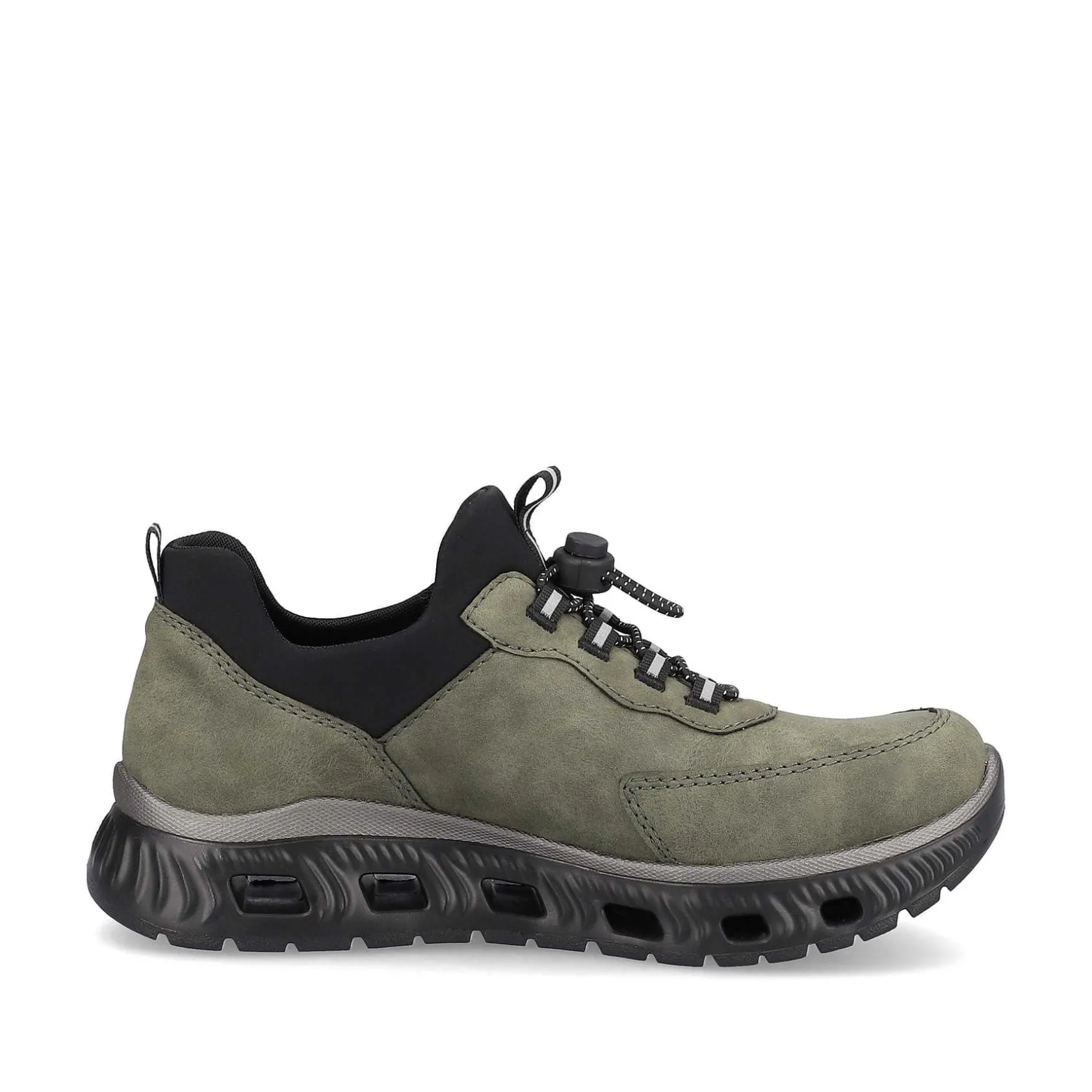 Rieker Low Shoes & Slippers-Women'S Slippers Khaki-Black
