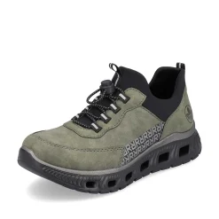 Rieker Low Shoes & Slippers-Women'S Slippers Khaki-Black