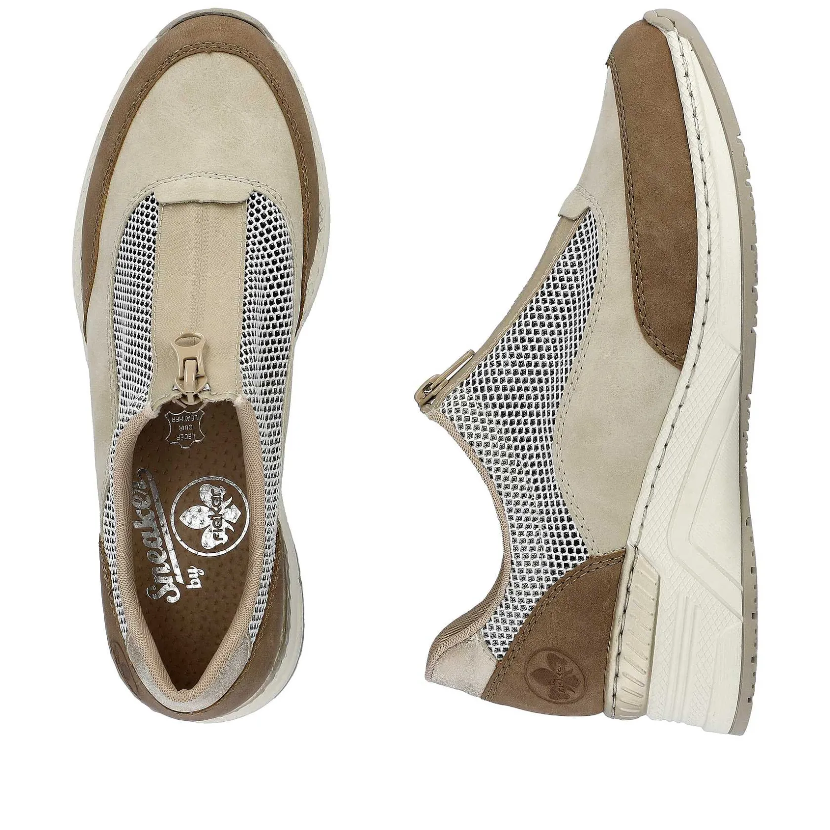 Rieker Low Shoes & Slippers-Women'S Slippers Light Beige