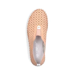 Rieker Colorful Styles-Women'S Slippers Light Orange