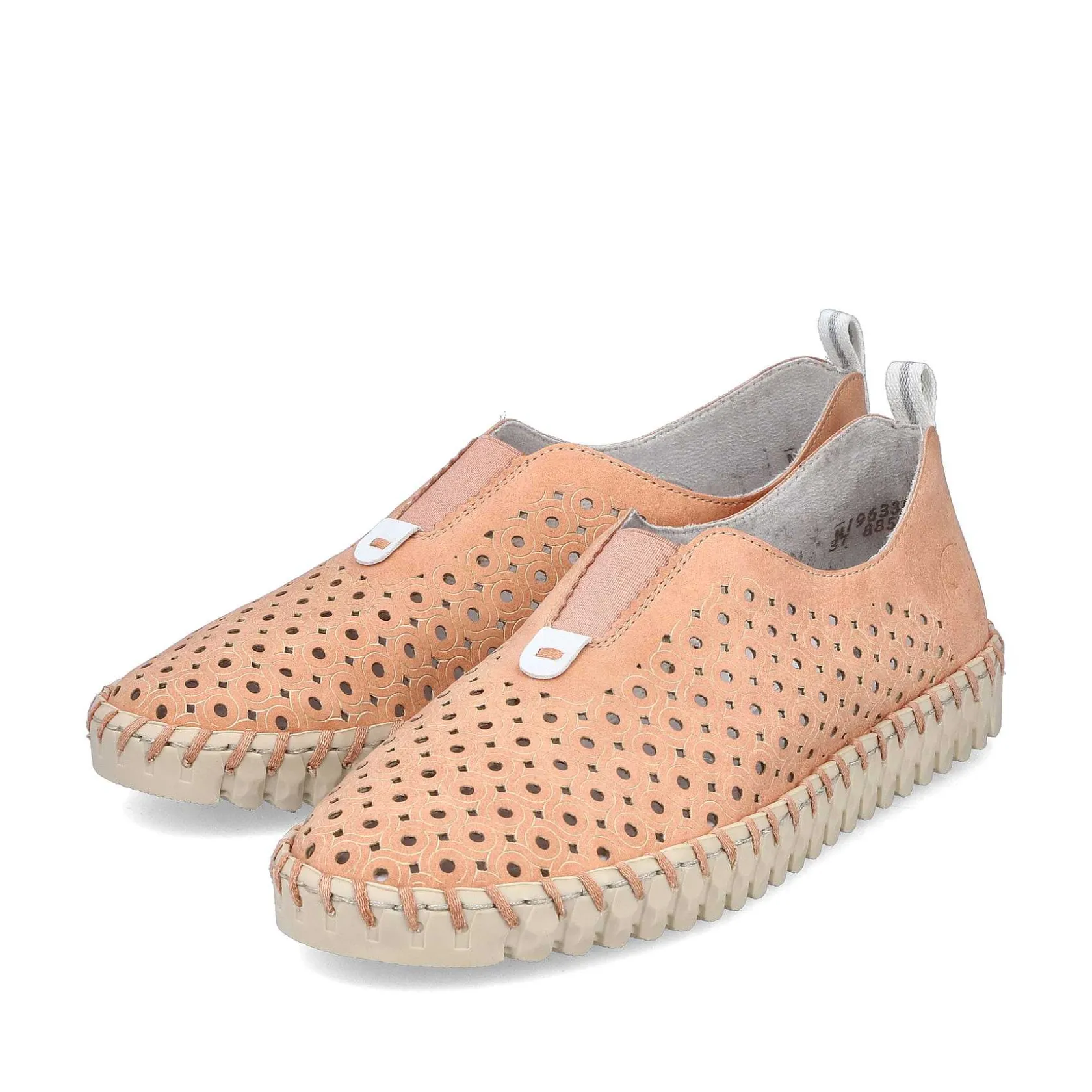 Rieker Colorful Styles-Women'S Slippers Light Orange