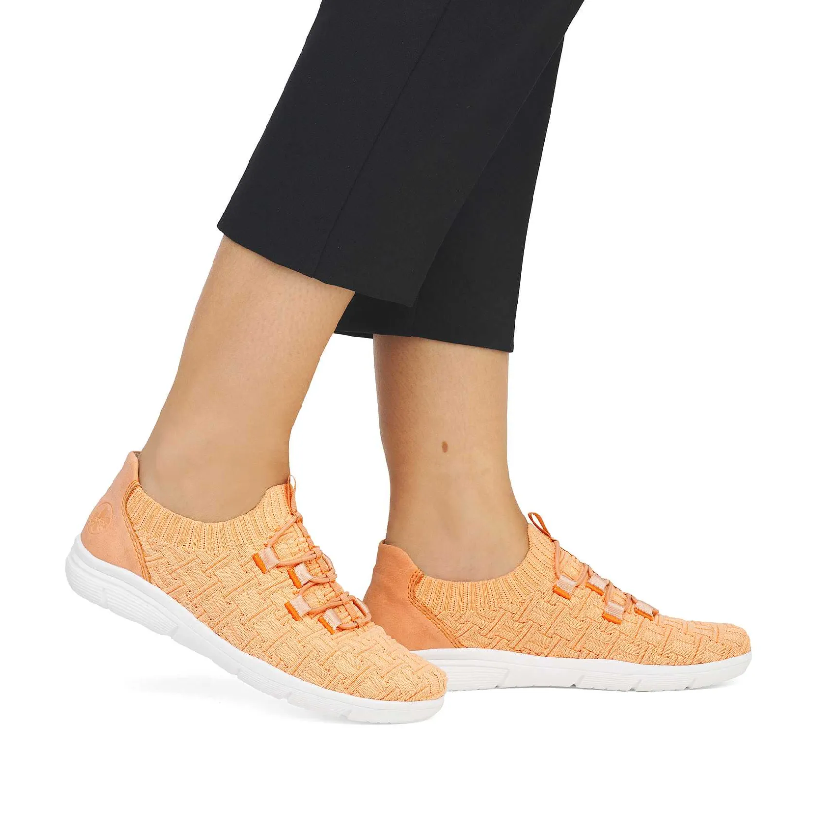 Rieker Colorful Styles-Women'S Slippers Light Orange