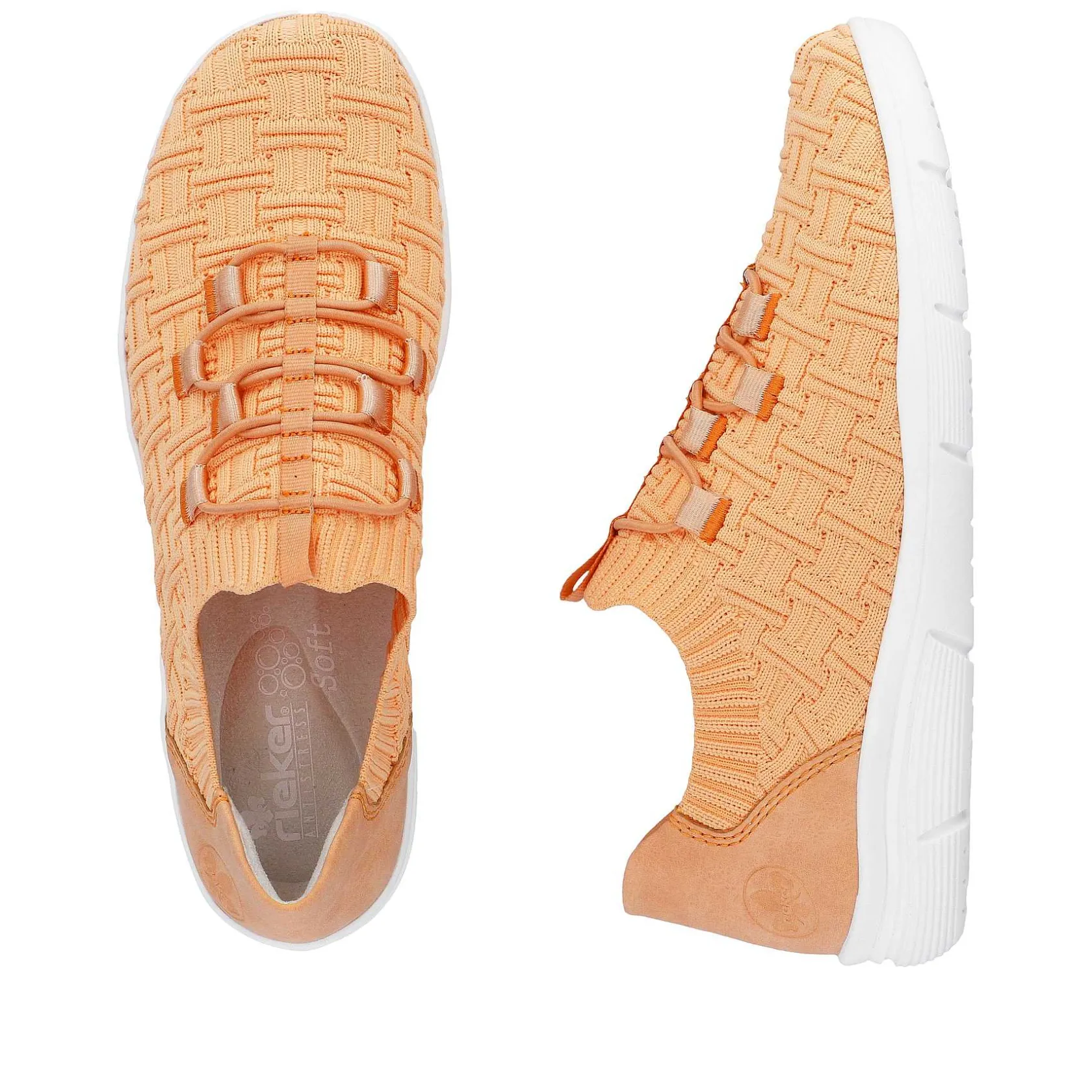 Rieker Colorful Styles-Women'S Slippers Light Orange