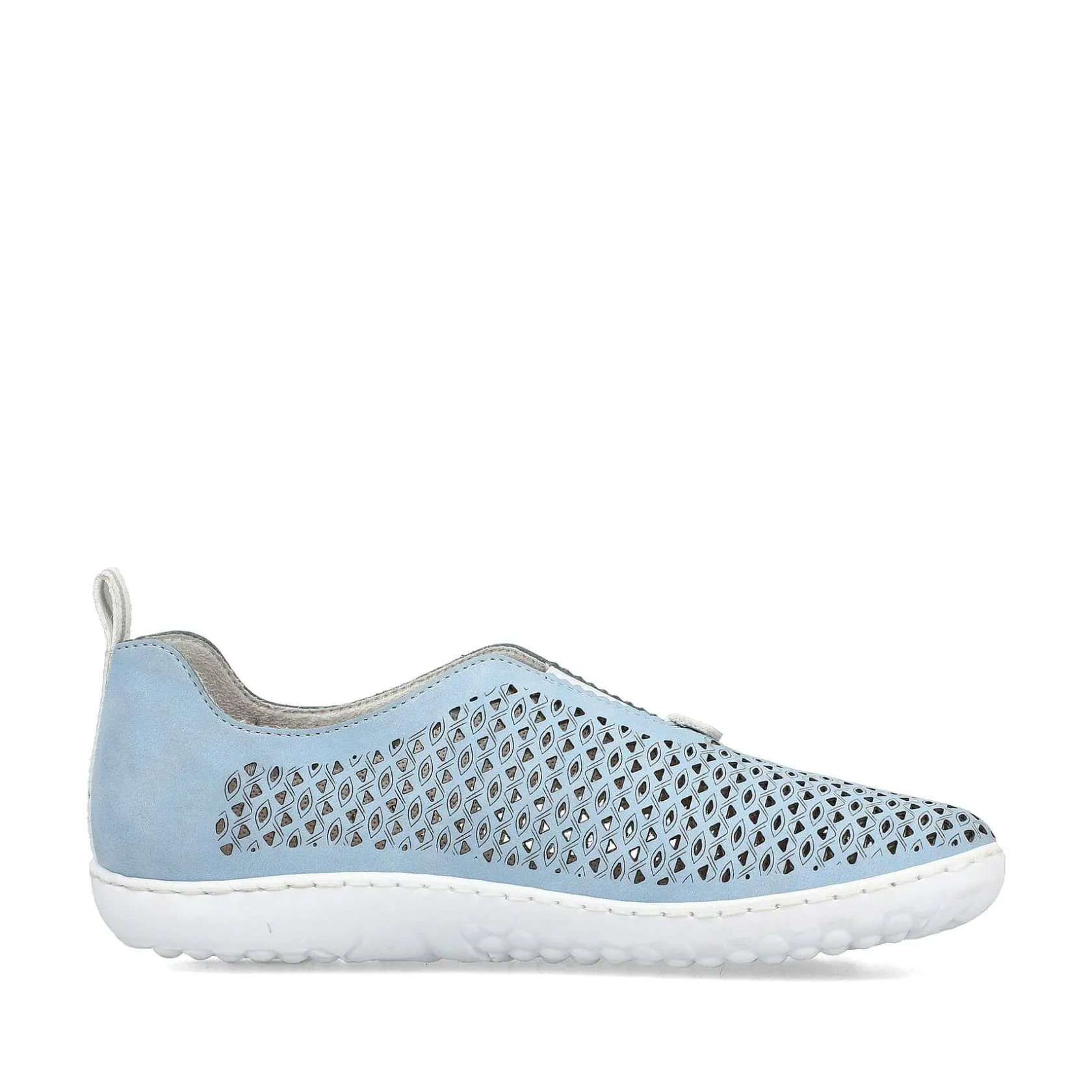 Rieker Colorful Styles-Women'S Slippers Light Blue