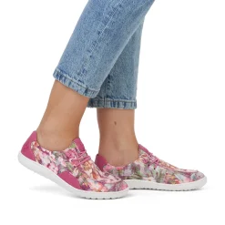 Rieker Colorful Styles-Women'S Slippers Magenta-Multi