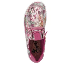Rieker Colorful Styles-Women'S Slippers Magenta-Multi