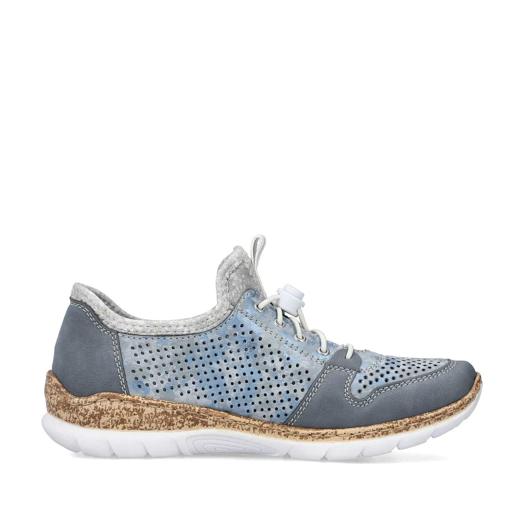 Rieker Low Shoes & Slippers-Women'S Slippers Metallic Blue