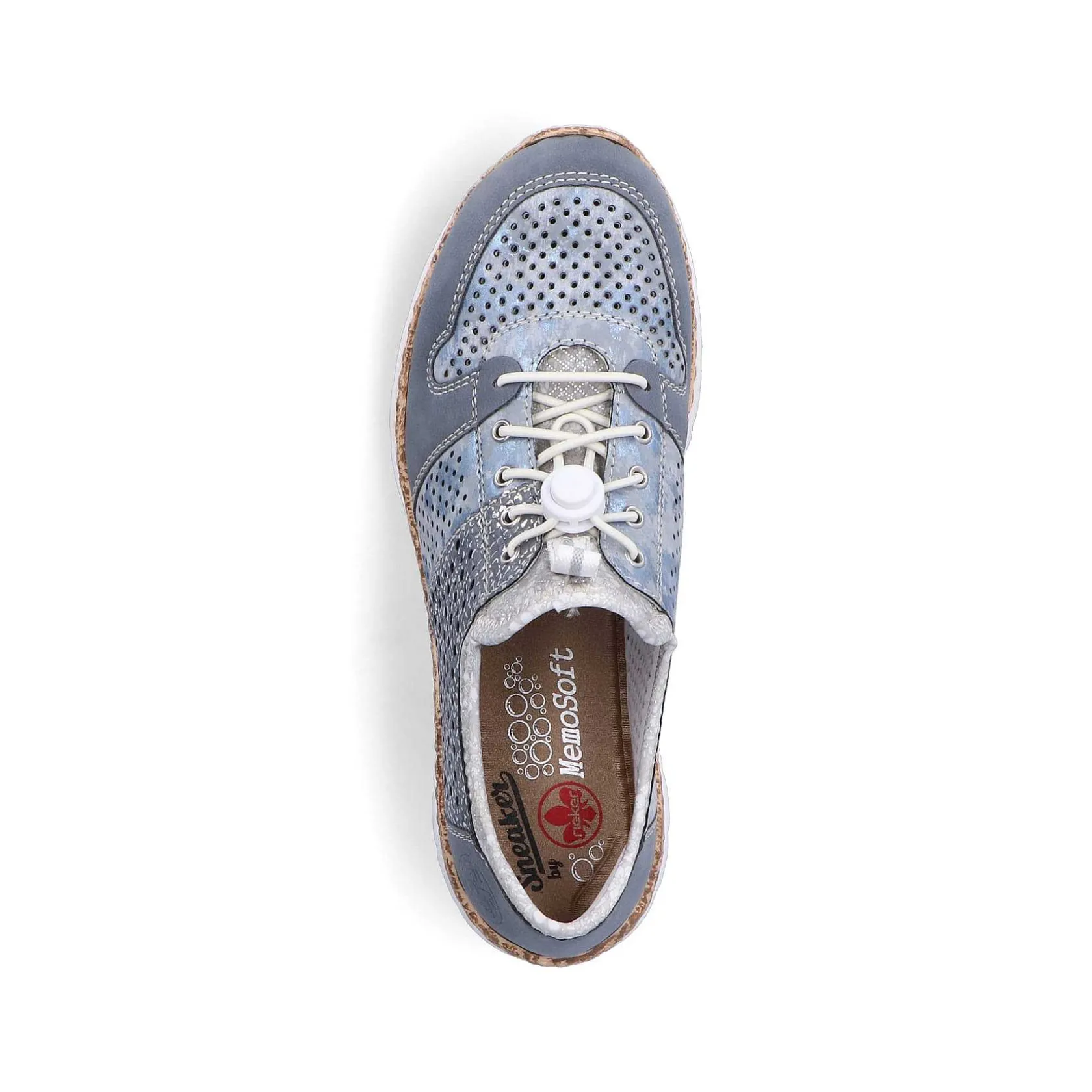 Rieker Low Shoes & Slippers-Women'S Slippers Metallic Blue