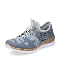 Rieker Low Shoes & Slippers-Women'S Slippers Metallic Blue
