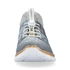 Rieker Low Shoes & Slippers-Women'S Slippers Metallic Blue